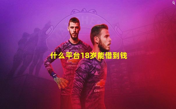 什么平台18岁能借到钱