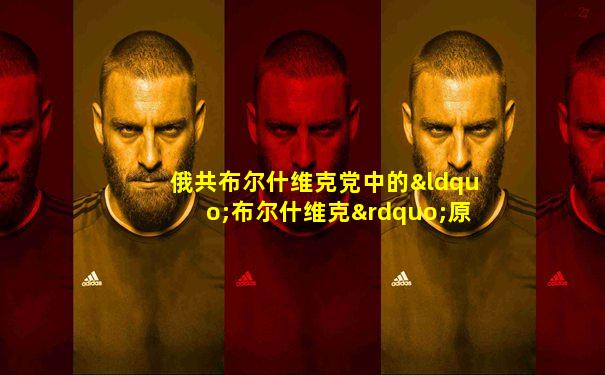 俄共布尔什维克党中的“布尔什维克”原意为