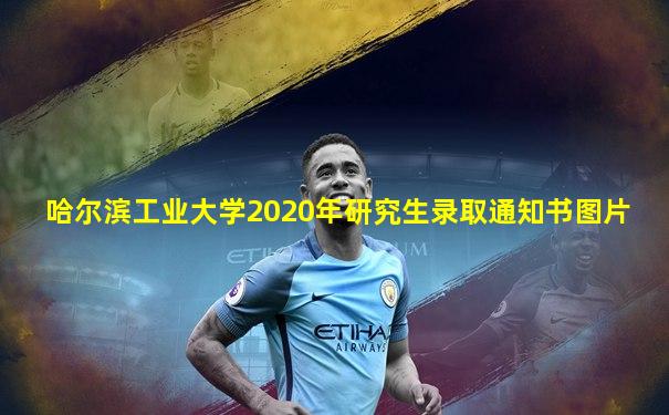 哈尔滨工业大学2020年研究生录取通知书图片