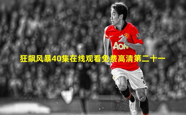 狂飙风暴40集在线观看免费高清第二十一