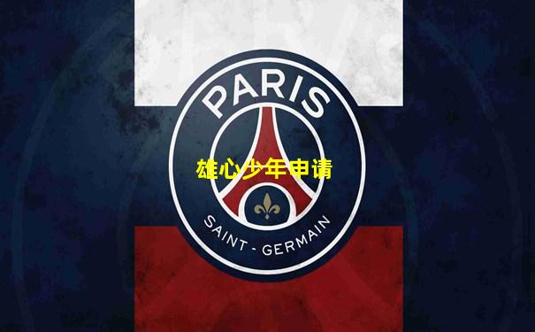 雄心少年申请